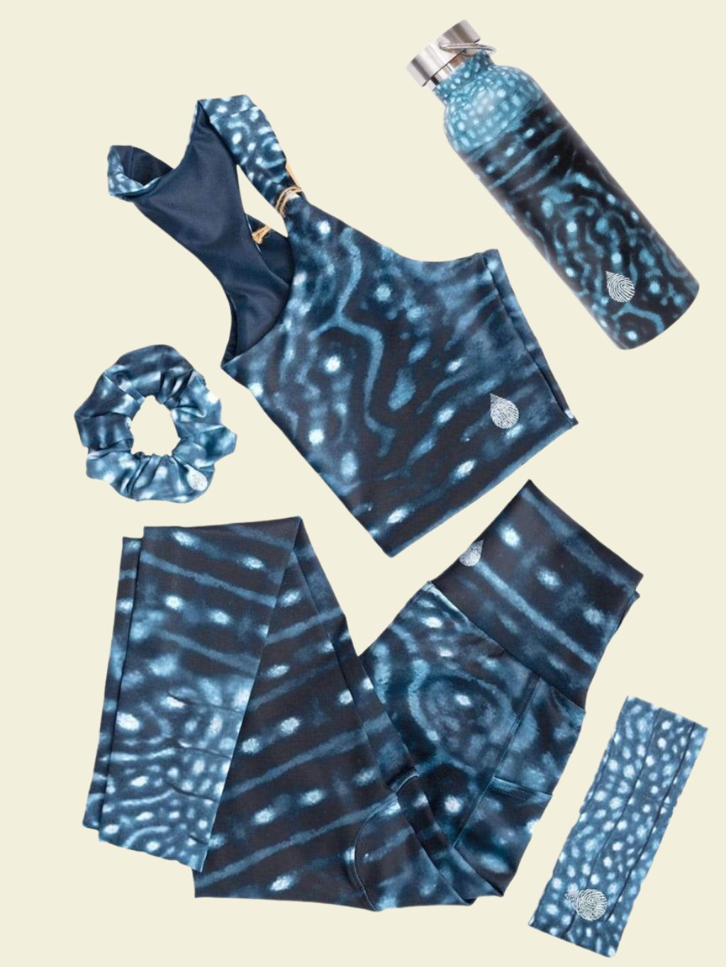 Waterlust Whale shark warrior reversible top