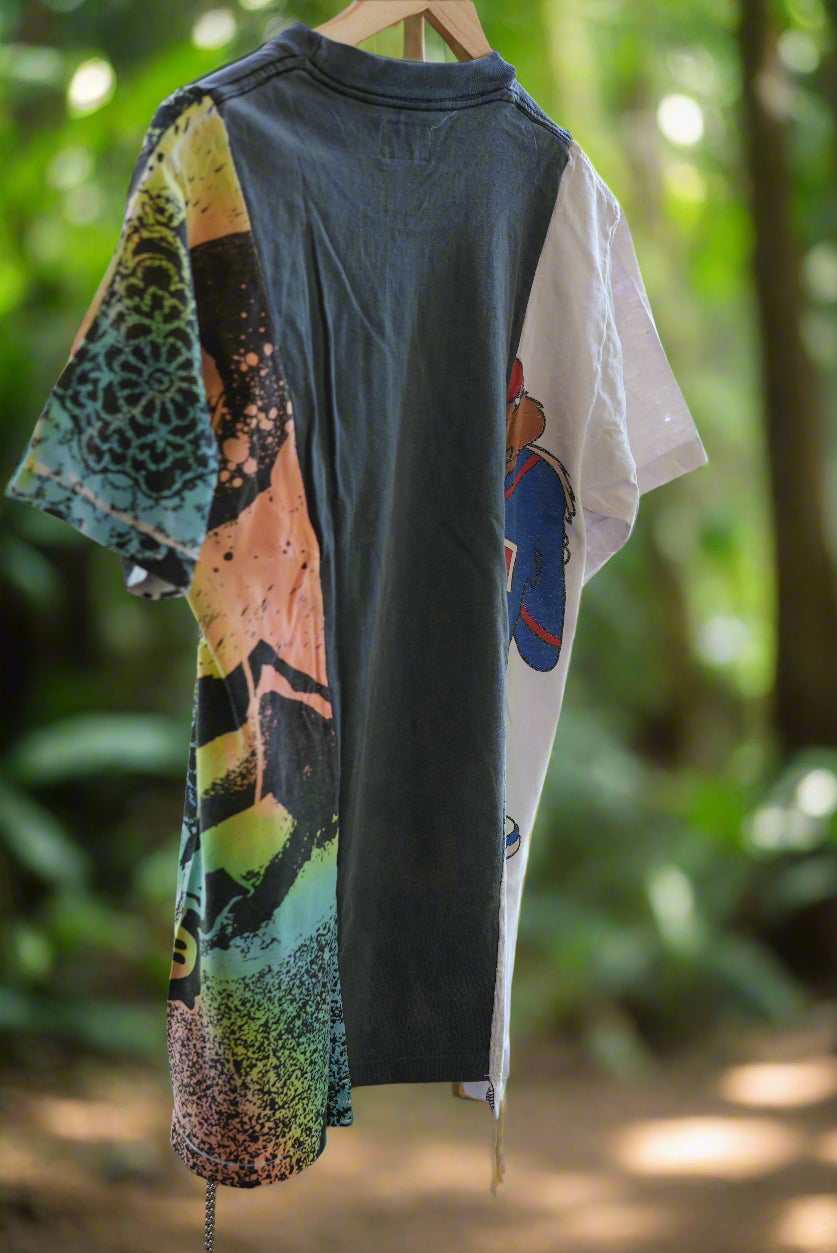 Retro Riot Collage T-shirt