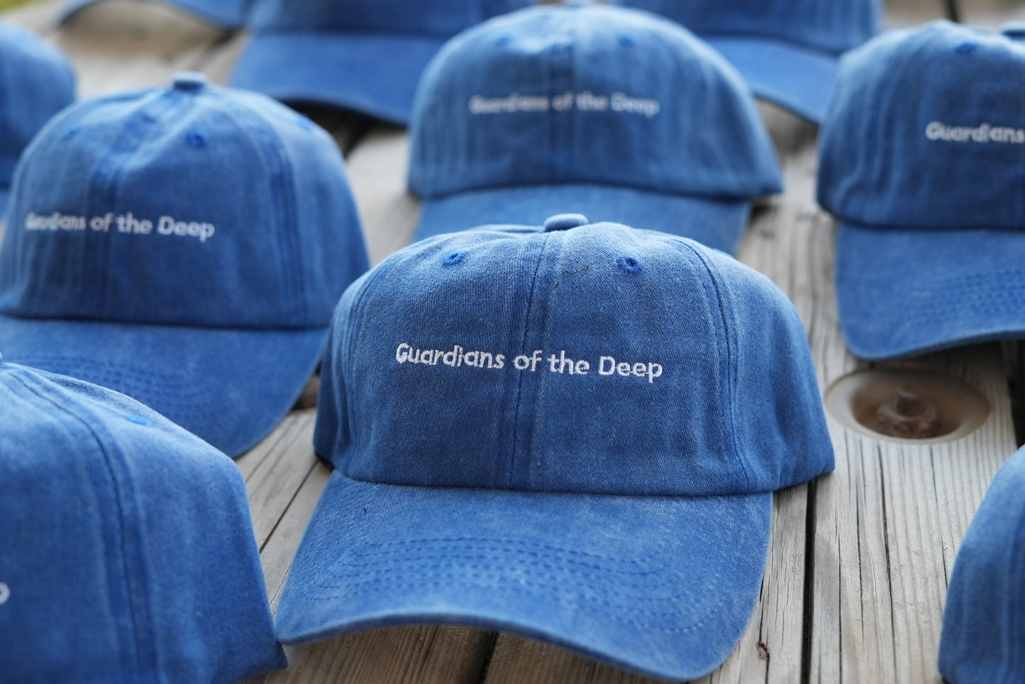 Guardians of the deep blue hat