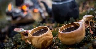 Handmade Finish Kuska with Reindeer Antler