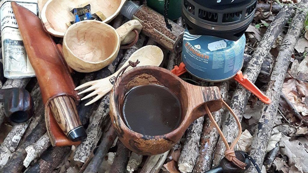 Handmade Finish Kuska with Reindeer Antler