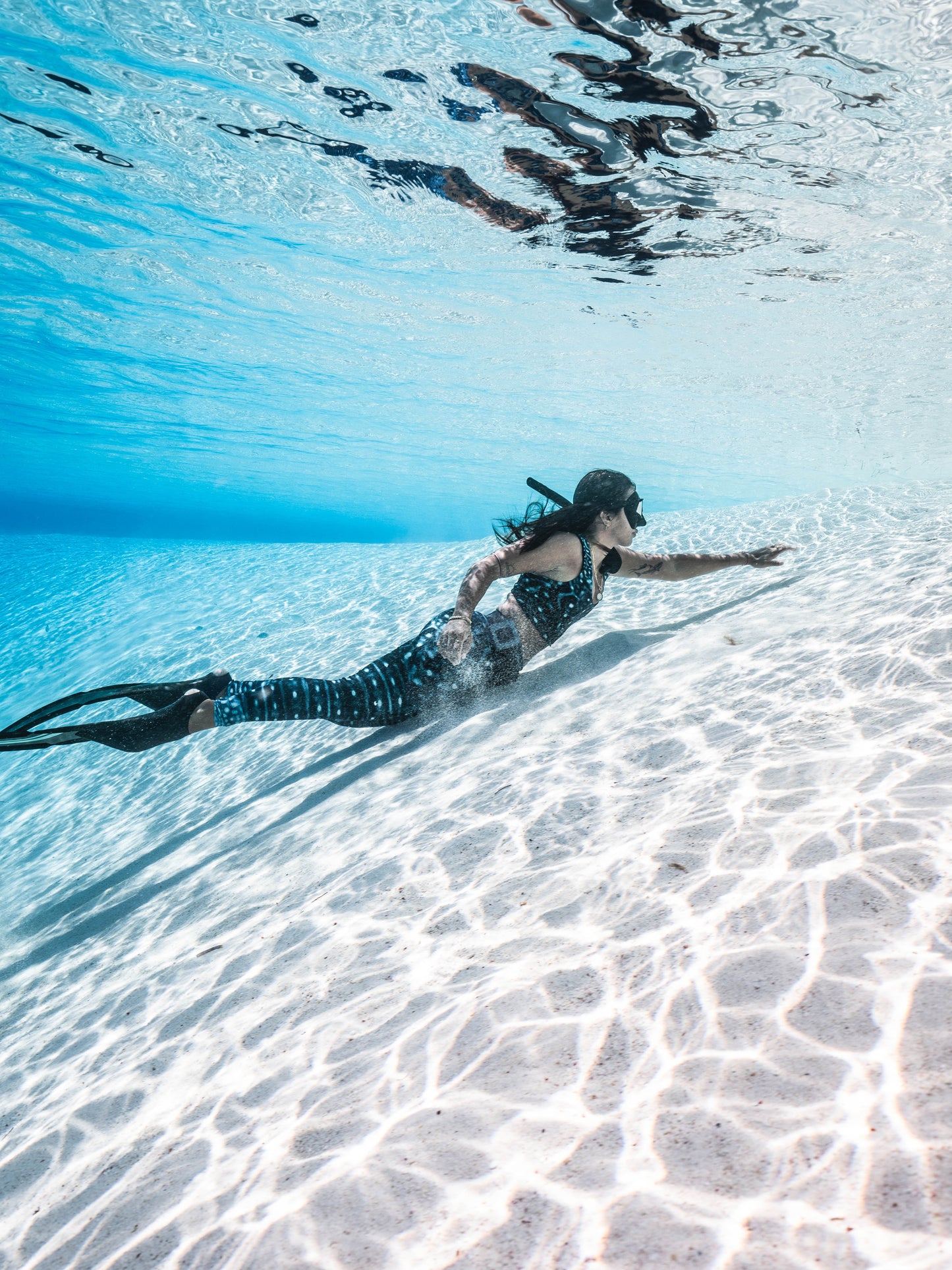 Waterlust Whale  shark warrior reversible top