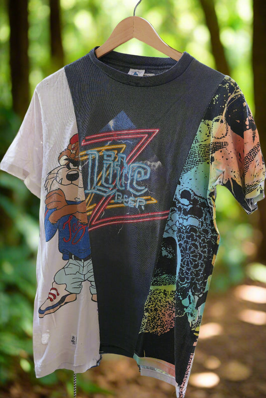 Retro Riot Collage T-shirt