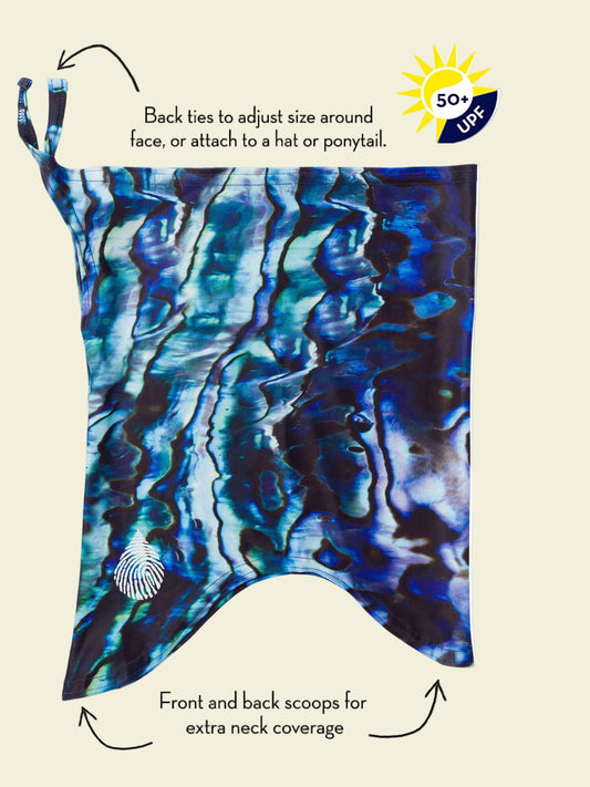 Abalone Restoration Sun Mask from waterlust