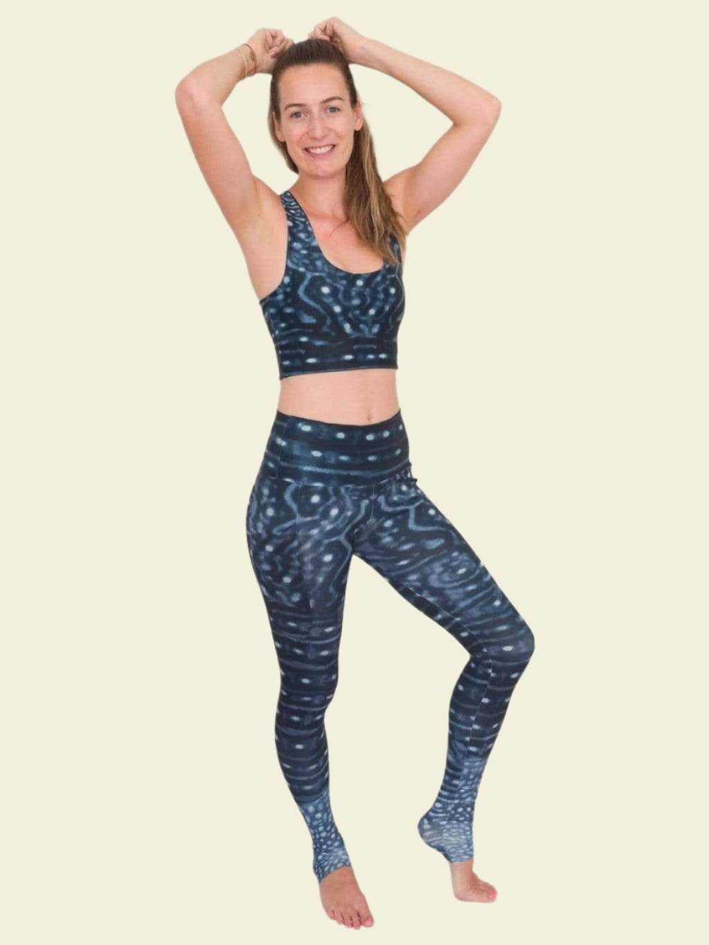 Waterlust Whale shark warrior leggings