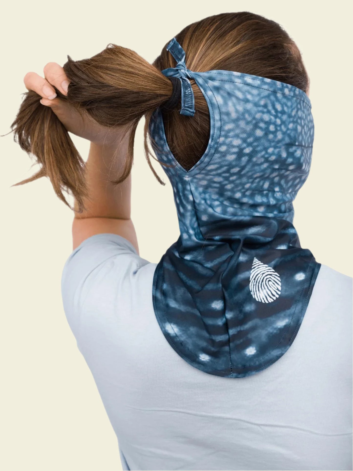 Whale Shark Warrior Sun Mask